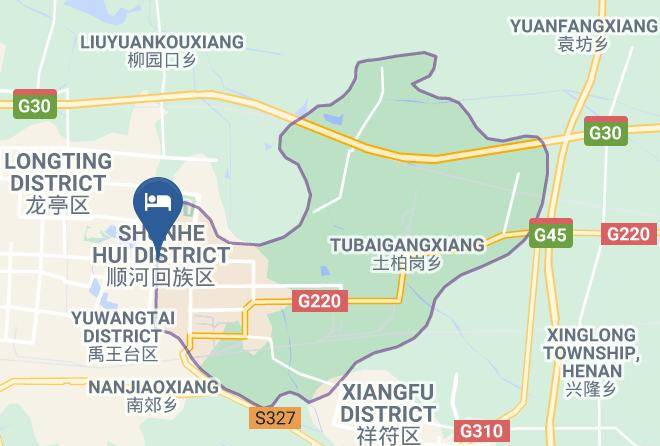 Kaifeng - Dingda Business Hotel Maps