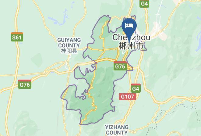 Chenzhou - Dinghe Hotel Maps