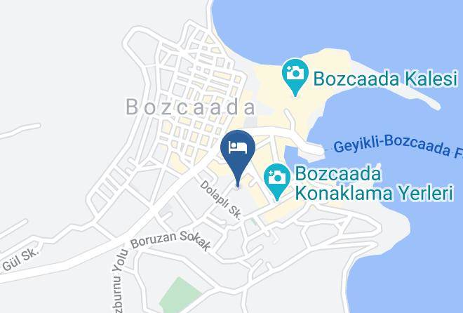 Bozcaada - Dingin Pansiyon Maps