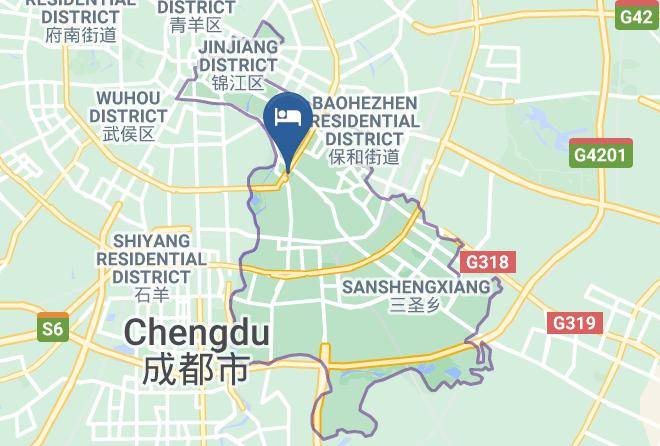 Chengdu - Dingji Hotel Maps