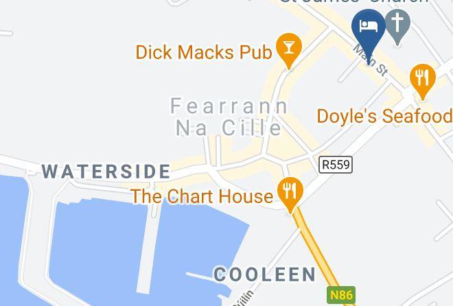 Dingle - Dingle Benners Hotel Maps