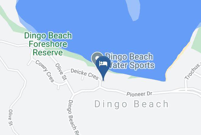 Whitsunday - Dingo Beach Hotel Maps
