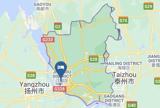 Yangzhou - Dingsheng Chain Express Hotel Maps
