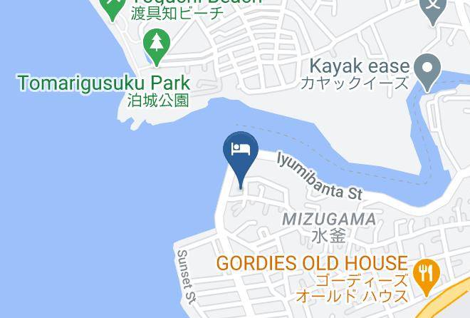 Kadena Townnakagami District - Dining Bar Maps