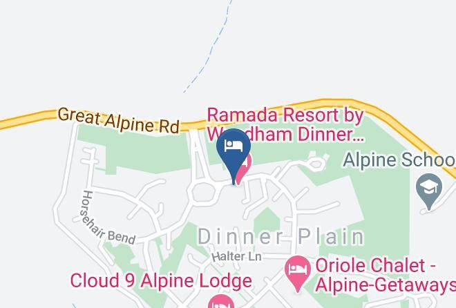 Alpine - Dinner Plain Accommodation Maps
