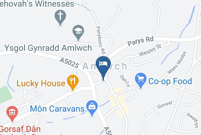 Isle Of Anglesey - Dinorben Arms Hotel Maps