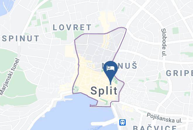 Diocletian's Palace Hotel Map