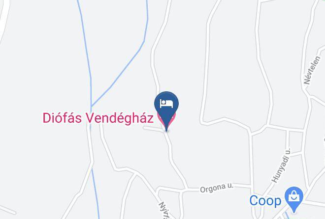 Kovagoszolos - Diofas Vendeghaz Maps