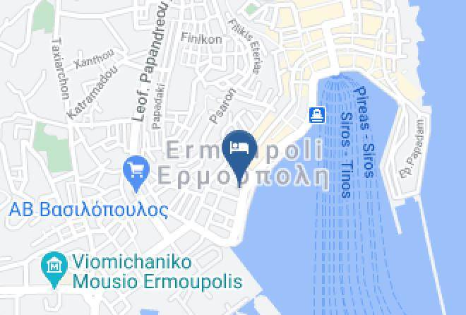 Syros - Diogenis Hotel Maps