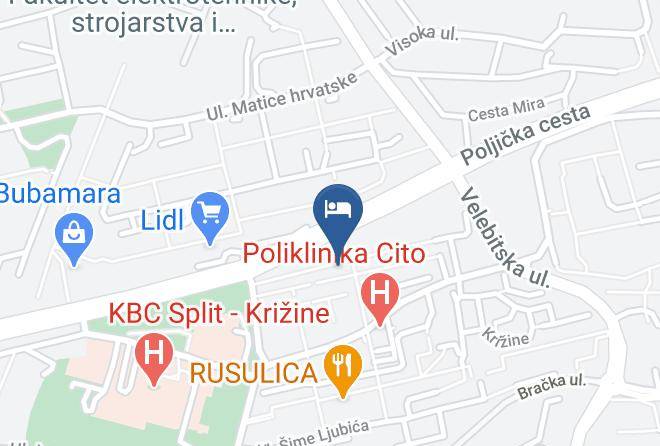 Split - Dioklecijan Delux Maps