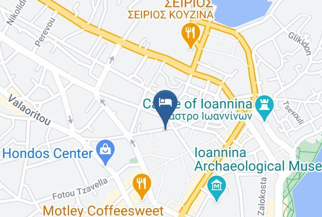 Ioannina - Dioni Hotel Maps