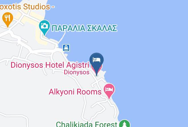 Perifereiaki Enotita Nison - Dionysos Hotel Agistri Maps