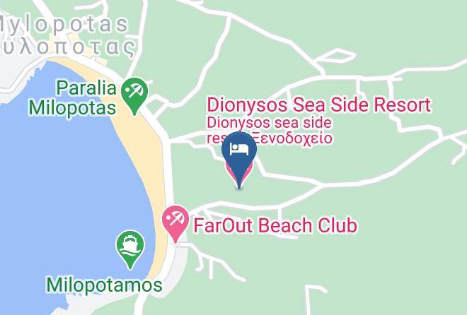 Thira - Dionysos Sea Side Resort Maps