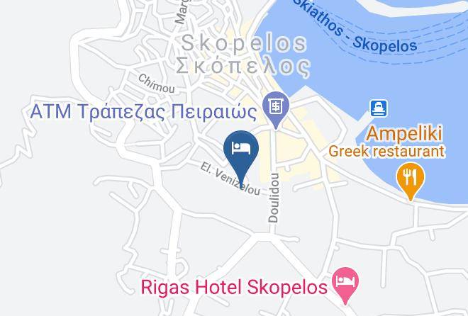 Dionyssos Hotel Map