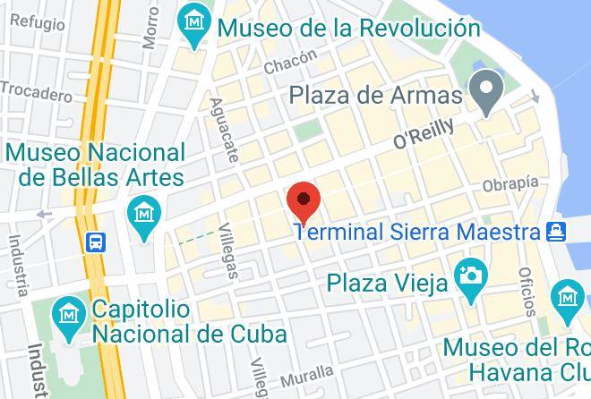 La Habana Vieja - Diosdado Old Habana Maps