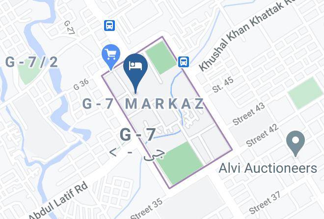 Islamabad - Diplomat Hotel Maps