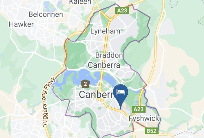 Griffith - Ramada Diplomat Canberra Formerly Diplomat Hotel Maps