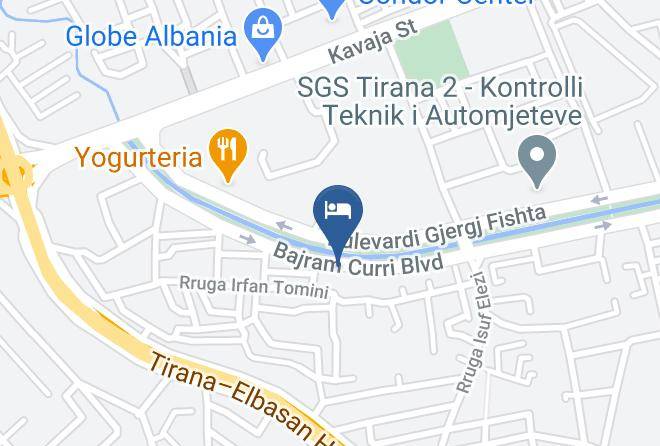 Tirana - Diplomat Hotel In Tirana Albania Maps