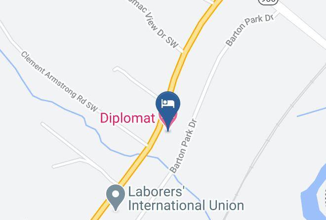 Allegany - Diplomat Motel Maps