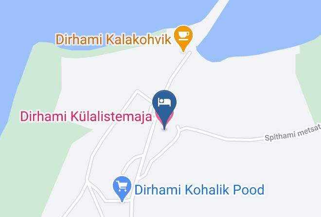 Laane Nigula Parish - Dirhami Kulalistemaja Maps