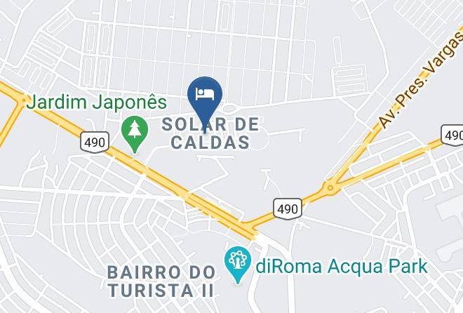 Diroma Fiori Caldas Novas Map