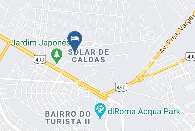 Caldas Novas - Diroma Resort Maps