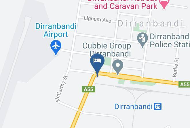 Balonne - Dirranbandi Motor Inn Maps