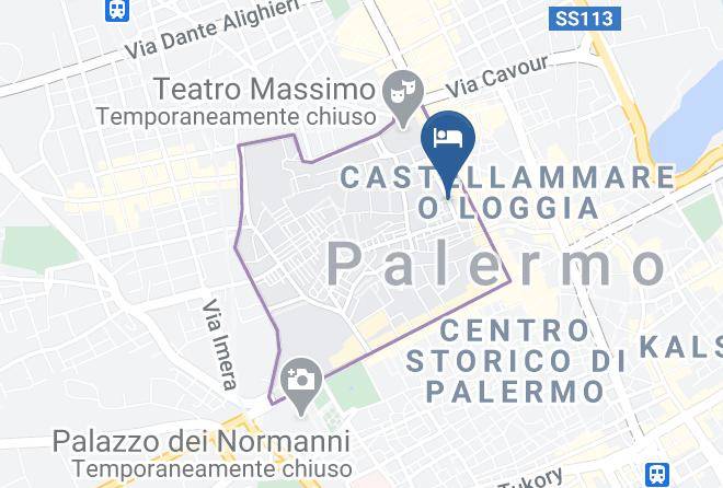 Palermo - Discesa Delle Capre Maps