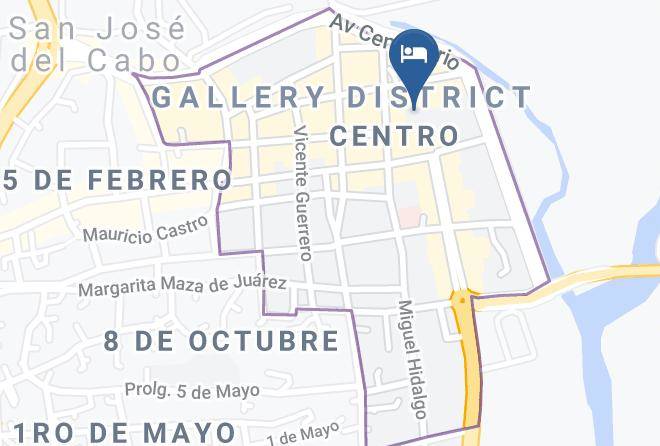 Los Cabos - Discounted Authentic Vacation Package Boutique Hacienda Hotel Maps