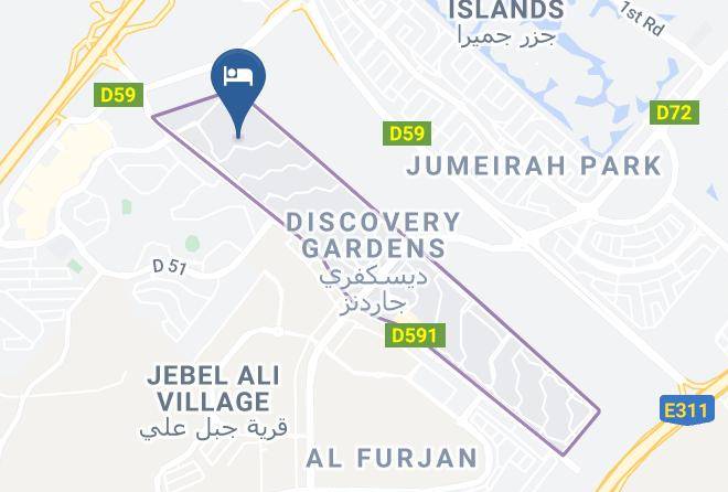 Dubai - Discovery Gardens Maps