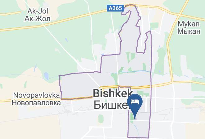 Bishkek - Discovery Hotel Maps