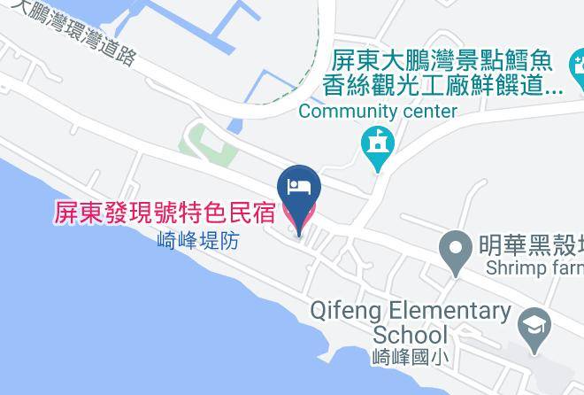 Pingtungnty - Discovery Inn Pingtung Maps