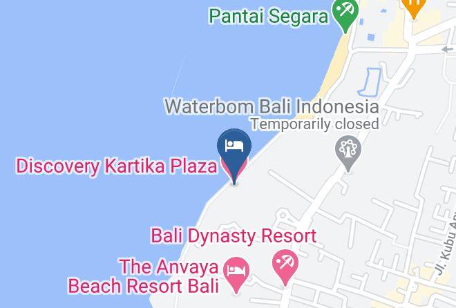 Badung Regency - Discovery Kartika Plaza Hotel Maps