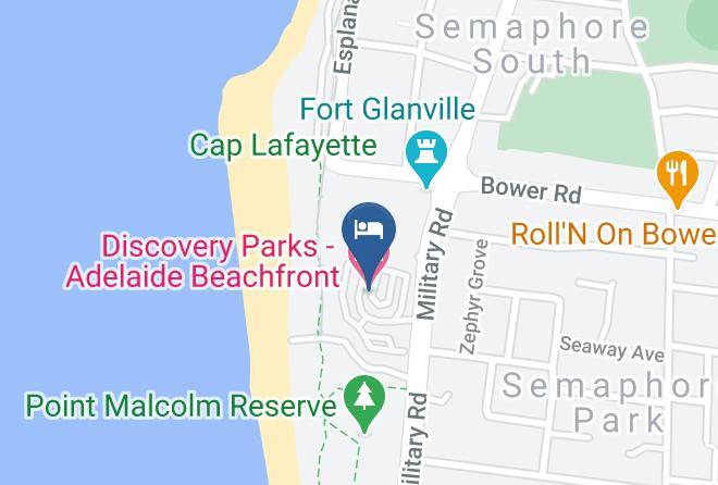 Charles Sturt - Discovery Parks Adelaide Beachfront Maps