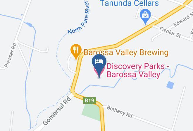 Barossa - Discovery Parks Barossa Valley Maps