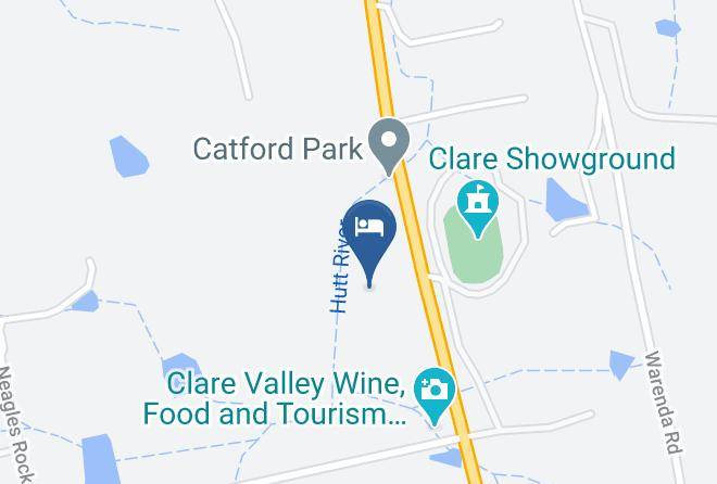 Clare And Gilbert Valleys - Discovery Parks Clare Maps