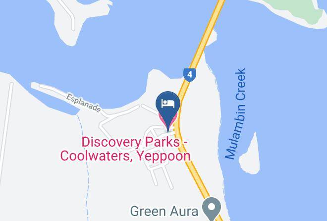 Discovery Parks Coolwaters Yeppoon Map