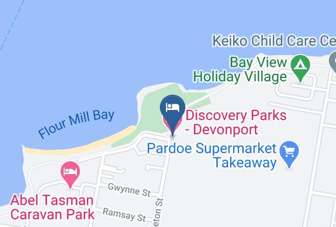 Devonport - Discovery Parks Devonport Maps