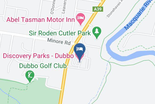 Western Plains Regional - Discovery Parks Dubbo Maps