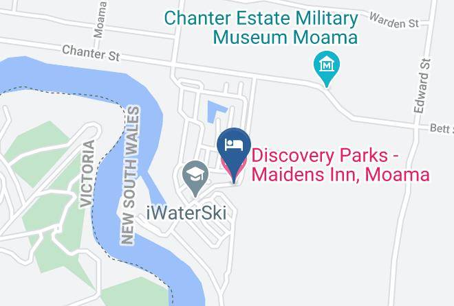 Murray River - Discovery Parks Maidens Inn Moama Maps