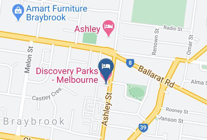 Maribyrnong - Discovery Parks Melbourne Maps