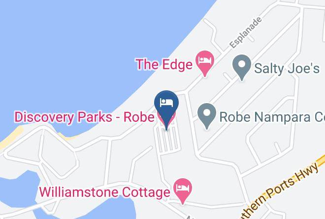 Discovery Parks Robe Map