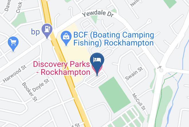 Rockhampton - Discovery Parks Rockhampton Maps