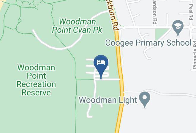 Discovery Parks Woodman Point Map