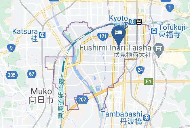Kyoto City Minami Ward - Discovery Ship Maps