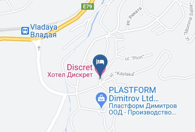 Sofia - Discret Hotel Maps