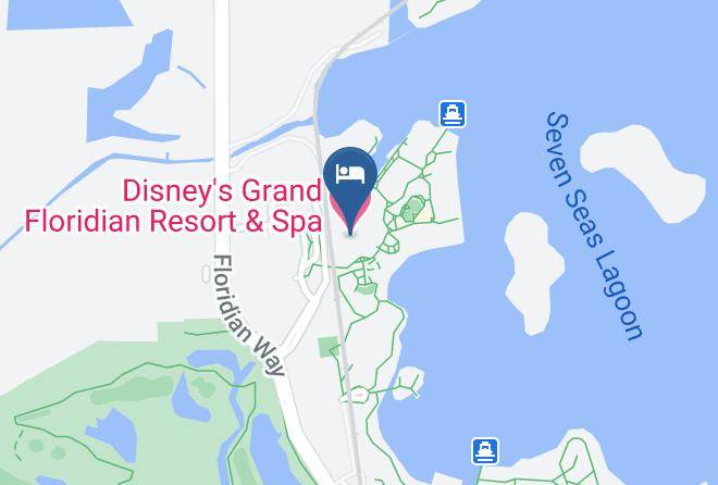 Orange - Disney's Grand Floridian Resort & Spa Maps
