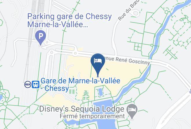 Seine Et Marne - Disney's Hotel New York Maps