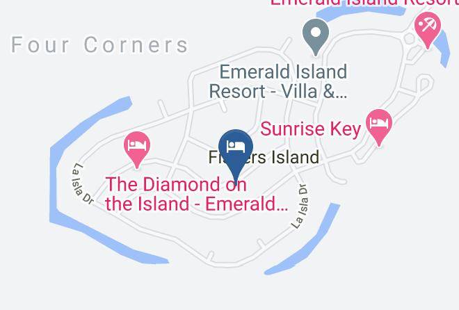 Disney Vacation Pool Homes Map