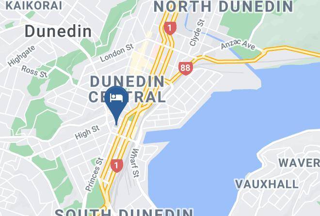 Dunedin - Distinction Dunedin Hotel Maps